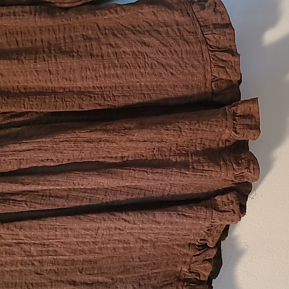 American Eagle Outfitters Brown Blouse M - Picture 8 of 15